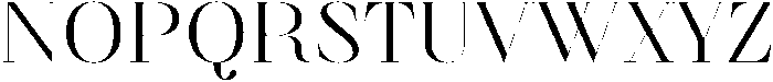 Finico Medium otf (500) Font UPPERCASE