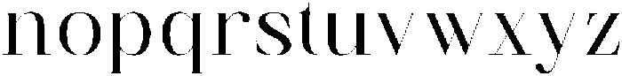 Finico Medium otf (500) Font LOWERCASE