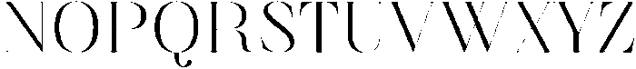 Finico Regular otf (400) Font UPPERCASE