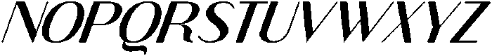Finico Sans Bold Italic otf (700) Font UPPERCASE