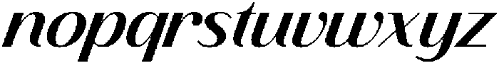 Finico Sans Bold Italic otf (700) Font LOWERCASE