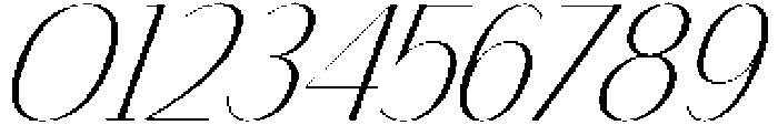 Finico Sans Extra Light Italic otf (200) Font OTHER CHARS