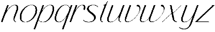 Finico Sans Extra Light Italic otf (200) Font LOWERCASE
