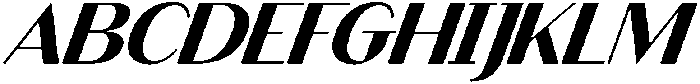 Finico Sans Heavy Italic otf (800) Font UPPERCASE
