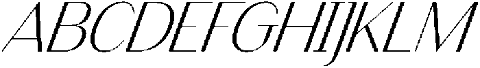 Finico Sans Light Italic otf (300) Font UPPERCASE