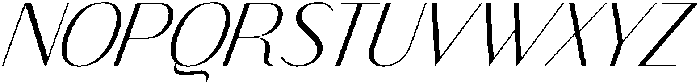 Finico Sans Light Italic otf (300) Font UPPERCASE