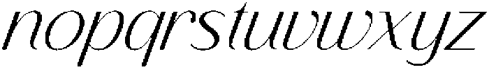 Finico Sans Light Italic otf (300) Font LOWERCASE