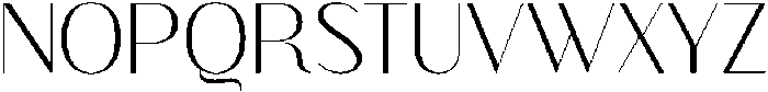 Finico Sans Light otf (300) Font UPPERCASE
