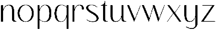 Finico Sans Light otf (300) Font LOWERCASE