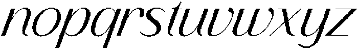Finico Sans Regular Italic otf (400) Font LOWERCASE