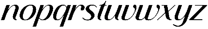 Finico Sans Semi Bold Italic otf (600) Font LOWERCASE