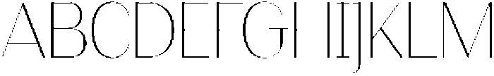 Finico Sans Thin otf (100) Font UPPERCASE
