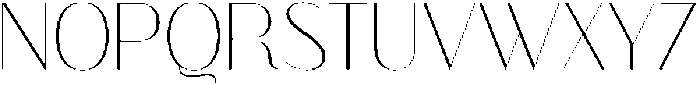 Finico Sans Thin otf (100) Font UPPERCASE