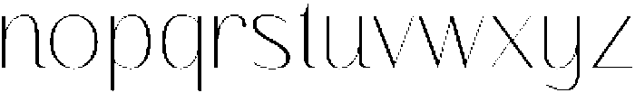Finico Sans Thin otf (100) Font LOWERCASE