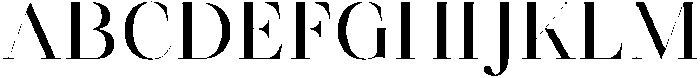 Finico Semi Bold otf (600) Font UPPERCASE