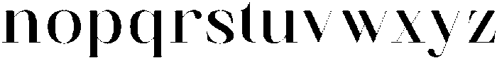 Finico Semi Bold otf (600) Font LOWERCASE