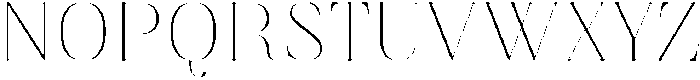 Finico Thin otf (100) Font UPPERCASE