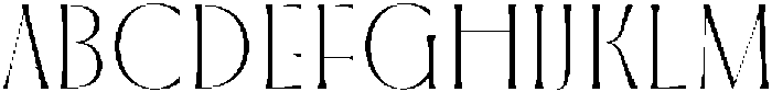 Finley Glam Regular otf (400) Font UPPERCASE