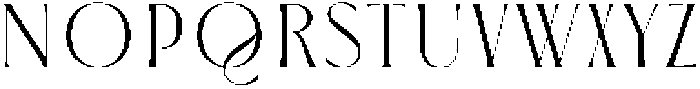Finley Glam Regular otf (400) Font LOWERCASE