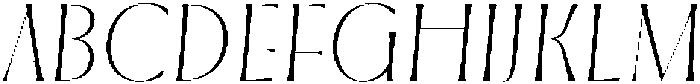 Finley Glam italic otf (400) Font UPPERCASE