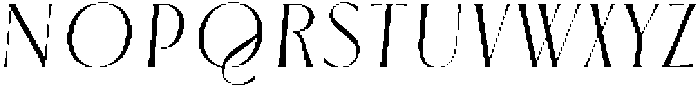 Finley Glam italic otf (400) Font LOWERCASE