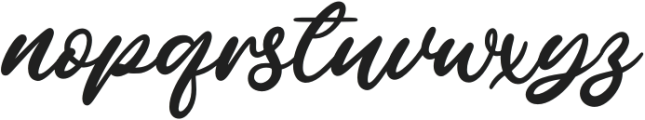 Fiolarita otf (400) Font LOWERCASE