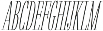 Fiona Pro Light Italic otf (300) Font UPPERCASE