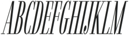 Fiona Pro Medium Italic otf (500) Font UPPERCASE