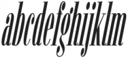 Fiona Pro SemiBold Italic otf (600) Font LOWERCASE