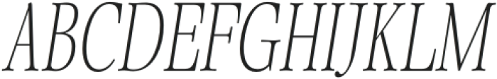 Fionas-Italic otf (400) Font UPPERCASE