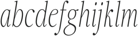 Fionas-Italic otf (400) Font LOWERCASE