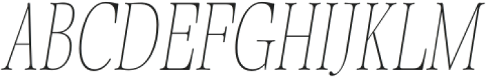 Fionas Light Italic otf (300) Font UPPERCASE