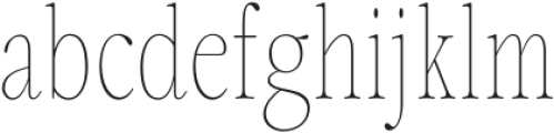 Fionas Light otf (300) Font LOWERCASE