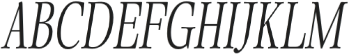 Fionas Medium Italic otf (500) Font UPPERCASE