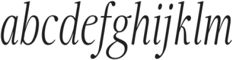 Fionas Medium Italic otf (500) Font LOWERCASE