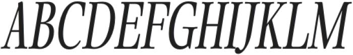Fionas SemiBold Italic otf (600) Font UPPERCASE