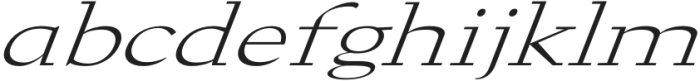 Fiori regular otf (400) Font LOWERCASE