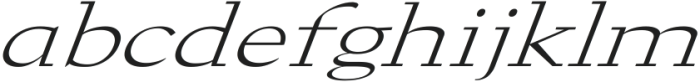 Fiori regular ttf (400) Font LOWERCASE