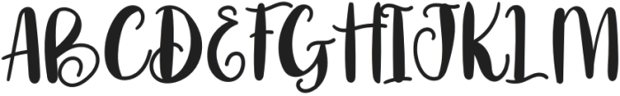 Fiorielle Regular otf (400) Font UPPERCASE