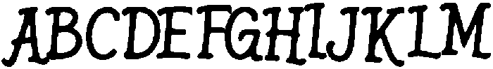 Fiqizo ttf (400) Font UPPERCASE