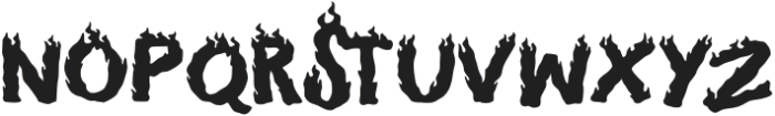 Fire Ace Regular otf (400) Font LOWERCASE