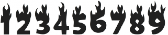 Fire Komaiza Bold otf (700) Font OTHER CHARS