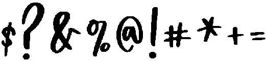 Firefly Regular otf (400) Font OTHER CHARS