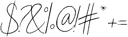 Firefly Script otf (400) Font OTHER CHARS