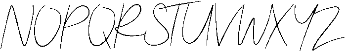 Firefly Script otf (400) Font UPPERCASE