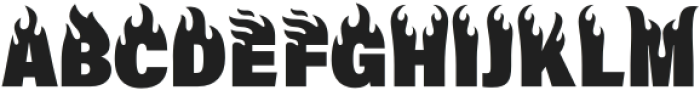 Firehead Black otf (900) Font UPPERCASE