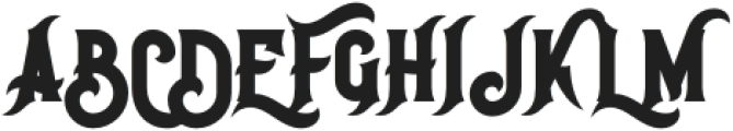 Fireman otf (400) Font UPPERCASE