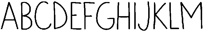 Firewood Regular otf (400) Font UPPERCASE