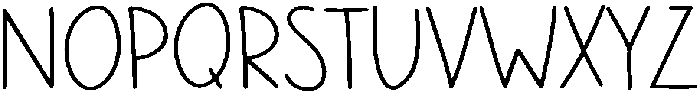 Firewood Regular otf (400) Font UPPERCASE