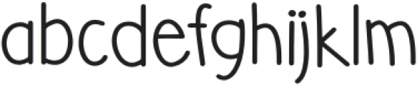 FirewoodBold-Regular otf (700) Font LOWERCASE